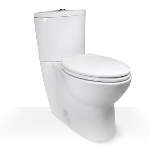 2 piece skirted comfort height toilet