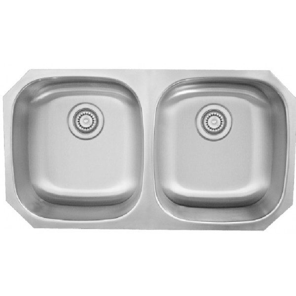 B803 Stainless Steel Undermount Double Bowl